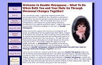 Double Menopause -- Menopause and Andropause are covered in Double Menopause by Dr. Nancy Cetel