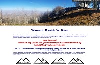 Mountaintop Decals